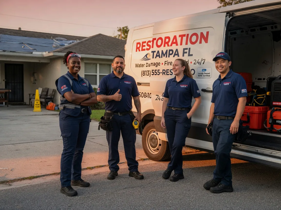 Water Damage Restoration company in Vivian, SD